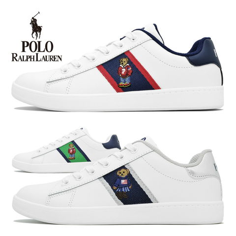 dショッピング |23%OFF ポロ ラルフローレン スニーカー ポロベア 国内正規品 POLO RALPH LAUREN QUILTON BEAR  クイルトン ベアー ジュニア シューズ RF101060 RF101061 RF101212 | カテゴリ：の販売できる商品 | TSURUYA  (3234-po-w-bear-010)|ドコモの通販サイト