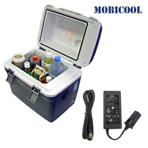 【セット】 MOBICOOL ポータブルクーラーボックス 容量20L 小型 ＋AC/DCアダプターセット CT20DC-MPA-5012 【送料無料】