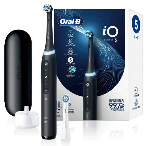 ブラウン 電動歯ブラシ オーラルB iO5 IOG52J62KBK マットブラック / 黒【送料無料】