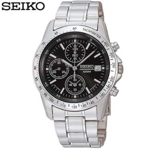 正規品 セイコー 腕時計 メンズ SND367PC ブラック SEIKO 【送料無料】