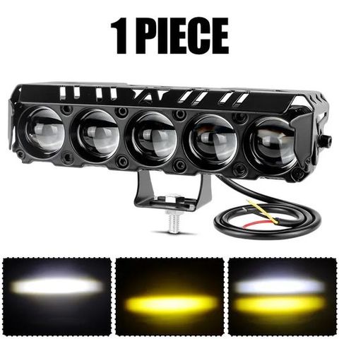dショッピング |5 レンズ オートバイ 28W 3570 LED スポットライト
