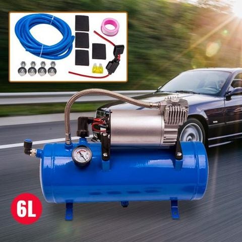 dショッピング |12V 70PSI/100PSI エア コンプレッサー ポンプ 6L