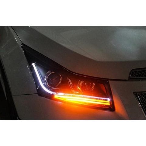 適用: シボレー/CHEVROLET クルーズ LED ヘッドライト 2009-2014 ヘッドランプ アセンブリ ターン ライト DRL 4300K〜8000K 35W・55W AL-HH-0978 AL