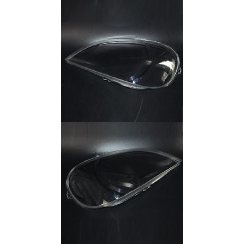 メルセデスベンツ 車 ヘッドライト レンズカバー ヘッドランプシェード オートライトシェル W156 GLA200 250 260 2015-2019 サイド ヘッドライトレンズカバー 車用ヘッドランプカバー ランプシェード