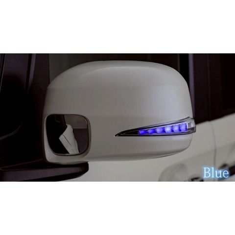 AVEST VerticalArrow ドアミラーウインカー クローム×ブルーLED 未塗装 AV-039-B スバル プレオプラス LA300F LA310F 2012年12月〜2017年05月 AVEST VerticalArrow ドアミラーウインカー クローム×ホワイトLED AV