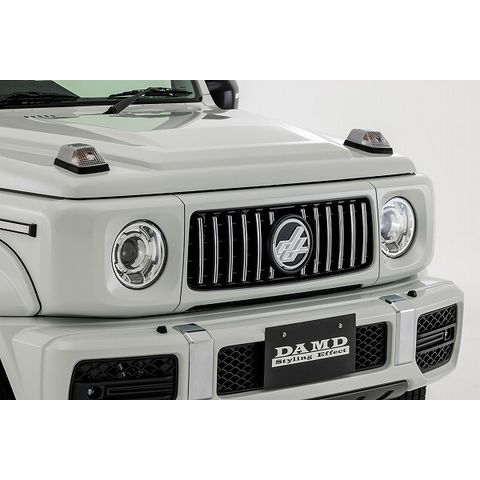 DAMD little D. フロントグリル ジムニー　ジムニーシエラ ダムド/DAMD little G. ADVANCE フロントグリル スズキ ジムニーシエラ