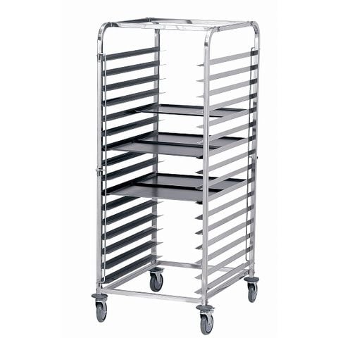 トラスト 610型固定式シェルビング3段 1070×H1830 DTL4236 8-1136-0436 TR 610型固定式シェルビング3段 1530×H1830厨房館 TR 610