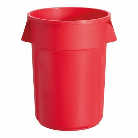 トラスト(Trust) ラウンドコンテナ レッド 166L 1014(KTL3823)