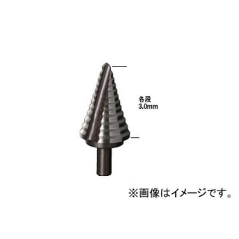 ライト精機 ステップビット ST-3 6～33mm 全長（mm）：73 JAN