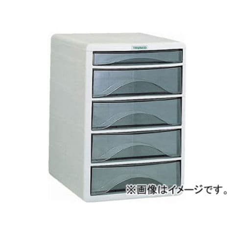 TRUSCO レターケース引き出し A4浅型5個、A4深型1個 TOA4-S5W1 1台 TRUSCO トラスコ中山 レターケース 引き出しA4浅型5個、A4深型1個