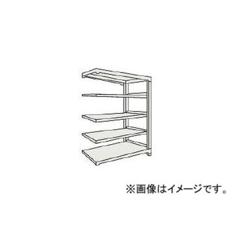 トラスコ中山/TRUSCO M5型中量棚 1500×571×H2100 5段 連結