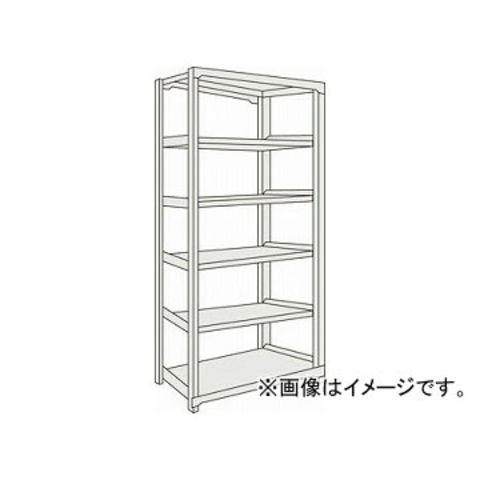 ＴＲＵＳＣＯ　Ｍ３型中量棚　Ｈ２４００　連結型　ネオグレー　Ｍ３−８６１２５Ｂ−ＮＧ　１台　（メーカー直送品） TRUSCO（トラスコ中山） M3型中量棚 H2400 連結型 ネオグレー M3-85125B