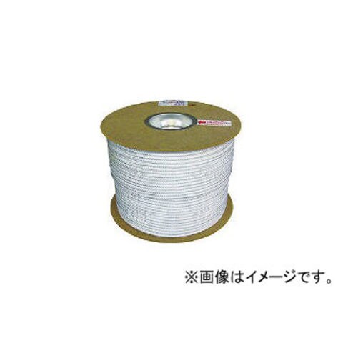 ユタカメイク 綿金剛打ちドラム巻ロープ RCX-3300 φ3mm×300m ：YM2043 ロープ 綿金剛打ロープ ドラム巻 約3mm×300m RCX-3300 ユタカメイク