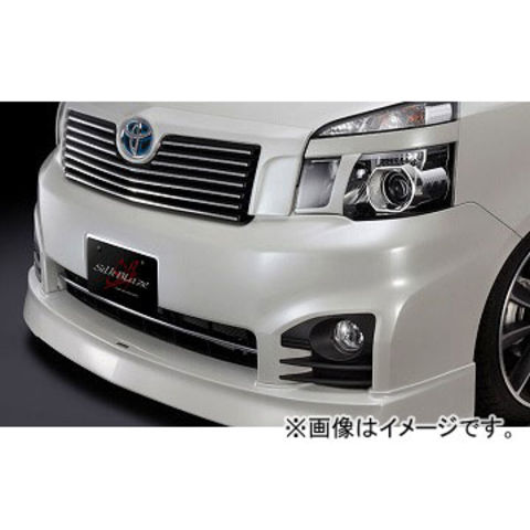 シルクブレイズ ミニバンFT フロントリップスポイラー 純正色(ソリッドカラー/ホワイト[058]) トヨタ ハイエース/レジアスエース KDH/TRH20・21・22系 ワイド