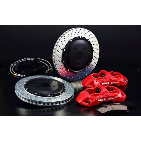 Buy&Ship公式アカウント03 TOM'S×brembo 右フロント Brembo GT Series Cross Drilled Front Big Brake Kit | 2004-2007