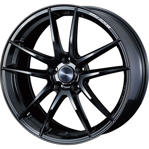 dショッピング |WedsSport RN55M ホイール GLOSS BLACK 18インチ×7.5J