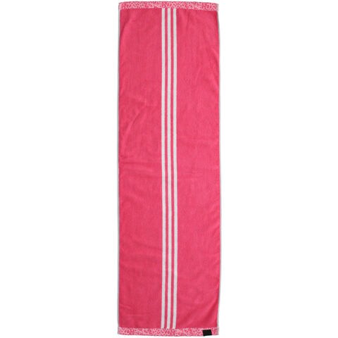 アディダス adidas スポーツタオル 部活 クラブ 学校 合宿 プール 水泳 ジム 運動 トレーニング ランニング ヨガ サッカー 綿 コットン ADJT-953 34×110cm  ADJT953 ピンク