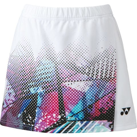 dショッピング |Yonex ヨネックス スカート(インナースパッツ付) 26106 ホワイト カテゴリ：テニスレディースウェアの販売できる商品  SPG ゴトウスポーツ (336S0000000000046062)|ドコモの通販サイト