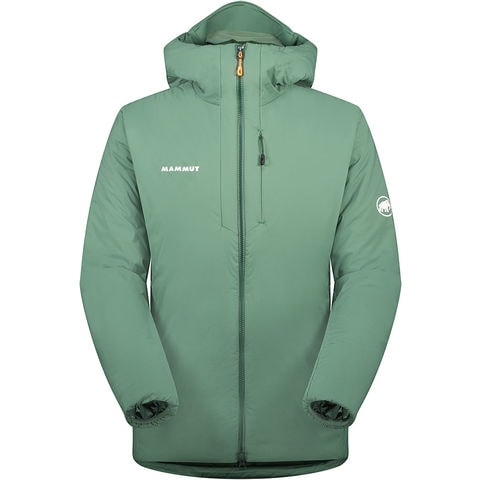 dショッピング |MAMMUT マムート ライムインフレックスフーデットジャケット Rime IN Flex Hooded Jacket AF Men  メンズ アウター コート 防水 保温 防寒 中綿 101302110 DARK JADE | カテゴリ：その他の販売できる商品 | 山とアウトドアの店  山気分 ...