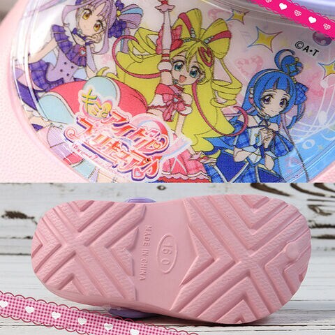 dショッピング |プリキュア サンダル キミとアイドルプリキュア 3908