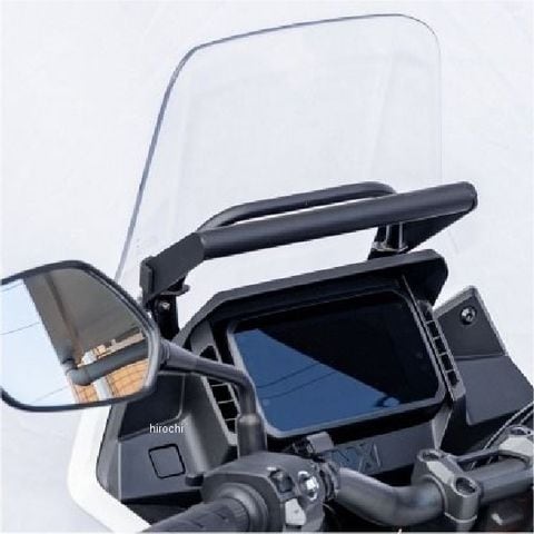 204-0713 キジマ マウントバーステー 24年- NX400 ブラック バイク用