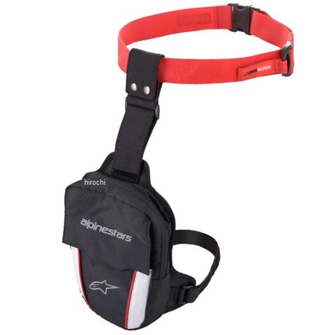 8059175362361 アルパインスターズ ACCESS THIGH BAG 黒/赤/白 ワン