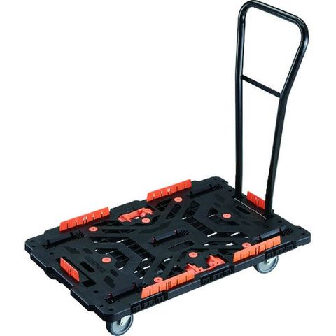 Iさん専用 連結式樹脂製平台車 ビートル 900X600 自在5輪 脱着式ハンドル付