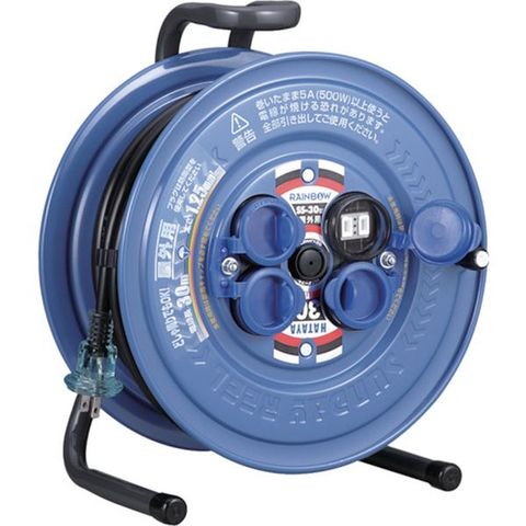 ハタヤ サンデーリール 単相100Ｖ 1．25ＳＱ 20ｍ S-20 コードリール・延長コード・コードリール100Ｖ 畑屋製作所 ハタヤ サンデーリール 単相100V 1.25SQ 20m S-20 1台 370