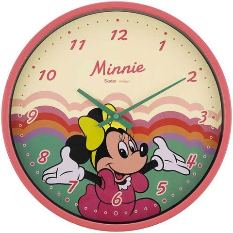 dショッピング |掛け時計 ミニー 掛け時計 レトロ ミニーマウス/ZHW1 