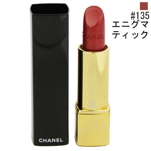 dショッピング |シャネル ルージュ アリュール #135 エニグマティック 3.5g 化粧品 コスメ ROUGE ALLURE LUMINOUS  INTENSE LIP COLOUR 135 ENIGMATIQUE CHANEL 新品 未使用 | カテゴリ：口紅の販売できる商品 | belmo  ONLINE (374CO3145891601350)|ドコモの通販サイト