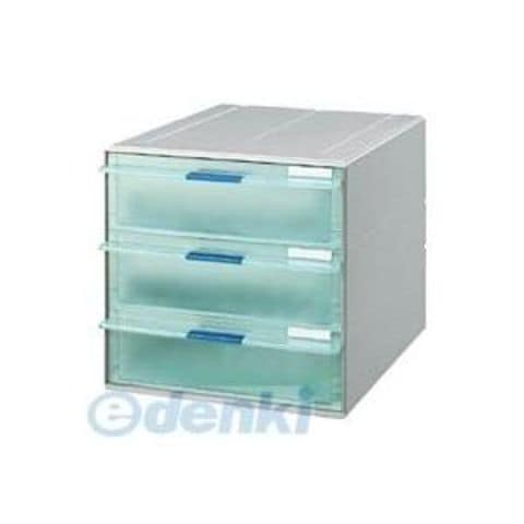 コクヨ レターケース 透明引き出し A4 深3段 LC-UNT203M コクヨ レターケース 透明引き出し A4 コクヨ レターケース 透明