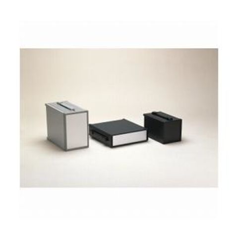 タカチ タカチ パネル脱着アルミサッシケース ブラック ( POS299-20-23BB )