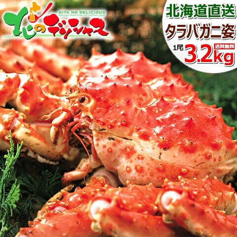 dショッピング |【完売御礼】冬グルメ カニ タラバガニ 1尾 3.2 