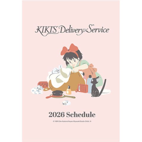 dショッピング |【送料無料】魔女の宅急便 2026年 手帳 B6 月間 週間