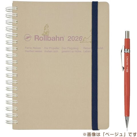 dショッピング |【送料無料】2026年 手帳 ロルバーンダイアリー