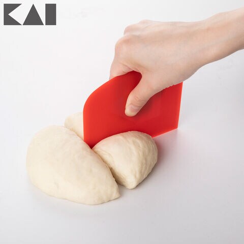 みー。 ｻｰﾓ ﾌﾟﾗ柄ｱﾝｸﾞﾗｰｽﾊﾟﾃﾙ 66697 26cm 【スケッパー スクレーパー