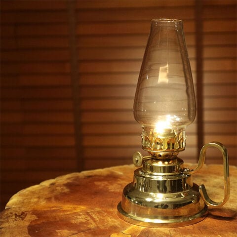 フランス アンティーク オイルランプ ランタン 真鍮製 硝子ホヤ フランス アンティーク オイルランプ ランタン 真鍮製 硝子ホヤ