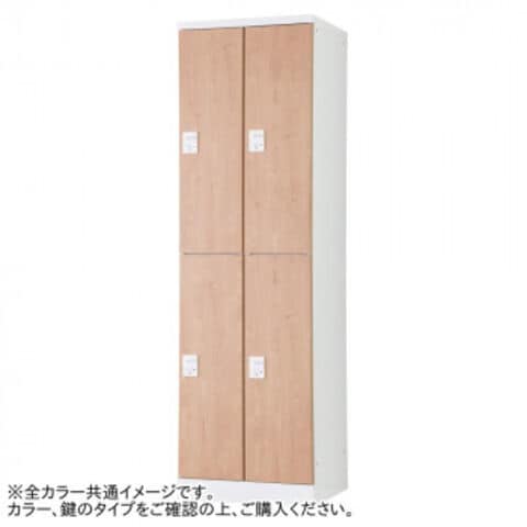 ワードローブ 全身鏡付き クローゼット（グレー）