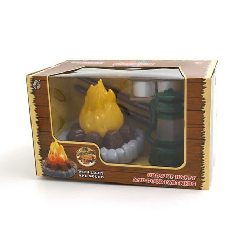 dショッピング |ままごと UN_VI 焚火セット キャンプセット 光る 音が