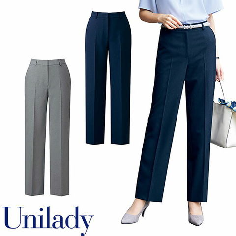 あや UNILADY ユニレディ パンツ U72351P 春夏 パンツ ズボン 事務服