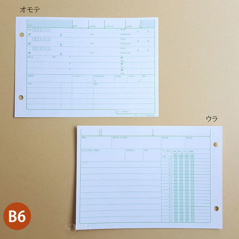 dショッピング |秘書カード B6 交際 2穴 ノート CORRECT コレクト メモ