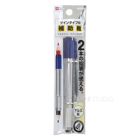 dショッピング |補助軸 ツイン 1本入 鉛筆ホルダー えんぴつ グリップ