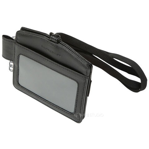 dショッピング |メモ&IDホルダー ネックストラップ ホルダー IDケース