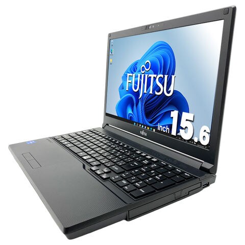 dショッピング |ノートパソコン 中古 Office付き Windows11 Pro 富士通
