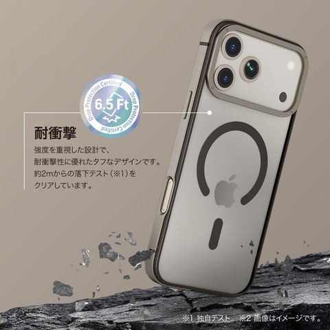dショッピング |iPhone 17 Pro ケース MagSafe 対応 耐衝撃
