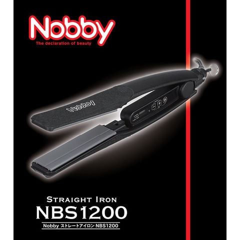 NOBBY新品未開封ストレートアイロン dショッピング |Nobby ノビー ストレートアイロン NBS1200 ストレート