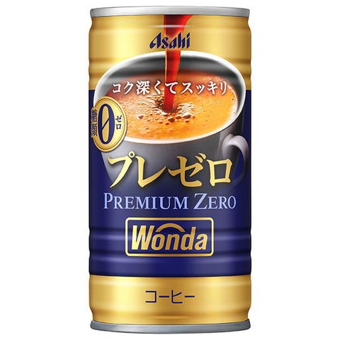 dショッピング |アサヒ飲料 WONDA(ワンダ) プレミアムゼロ 185g缶×30本
