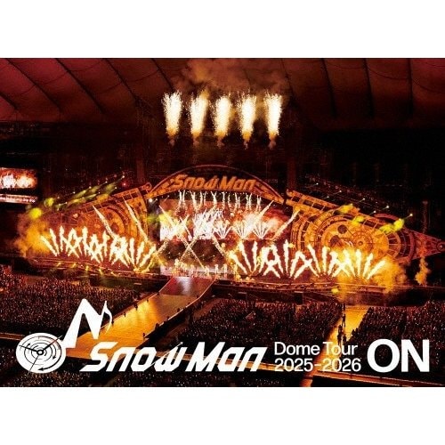 Snow Man 「Snow Man Dome Tour 2025-2026 ON ［3Blu-ray Disc+フォトブックレット］＜初回盤＞」 Blu-ray Disc