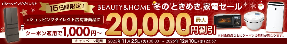 冬のときめき家電セール