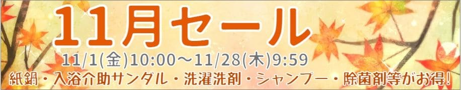 11月セール